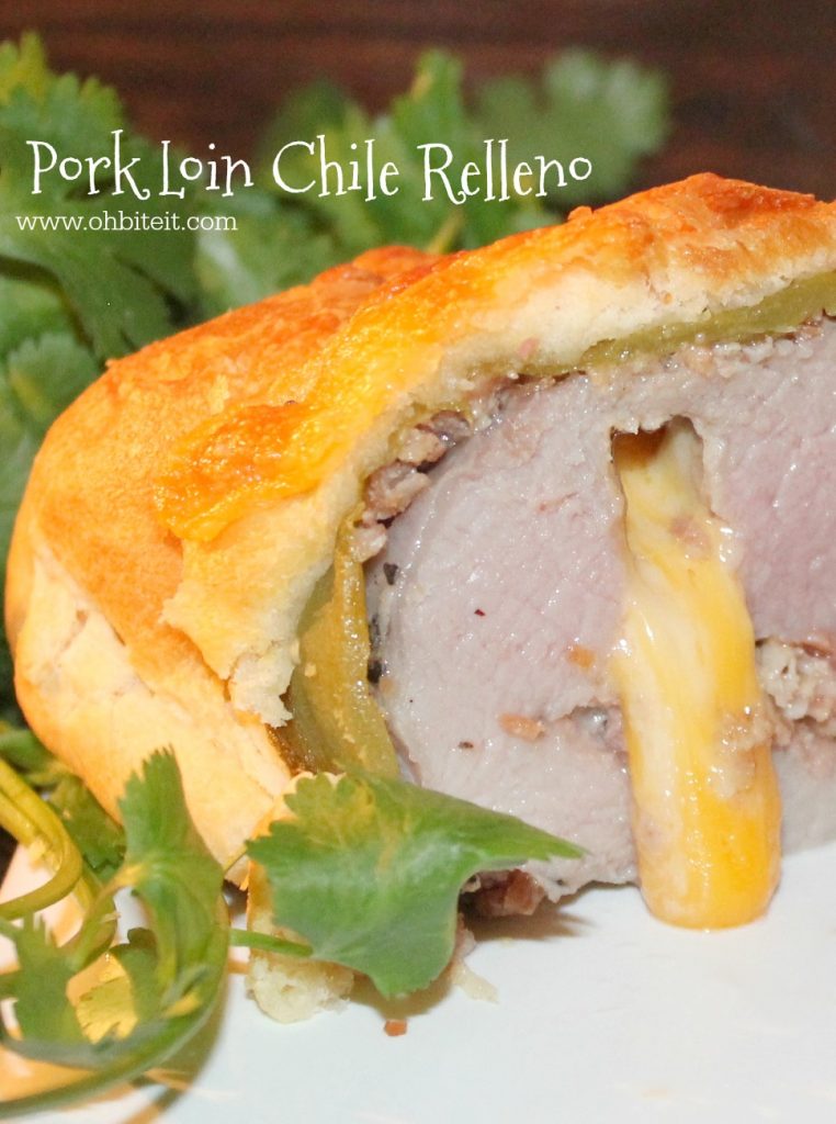 ~Pork Loin Chile Relleno! - Oh Bite It