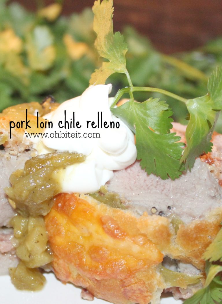 ~Pork Loin Chile Relleno! | Oh Bite It