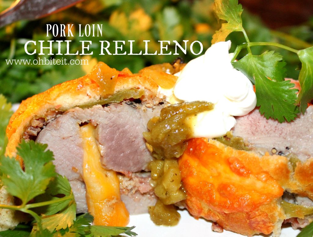 ~Pork Loin Chile Relleno! - Oh Bite It
