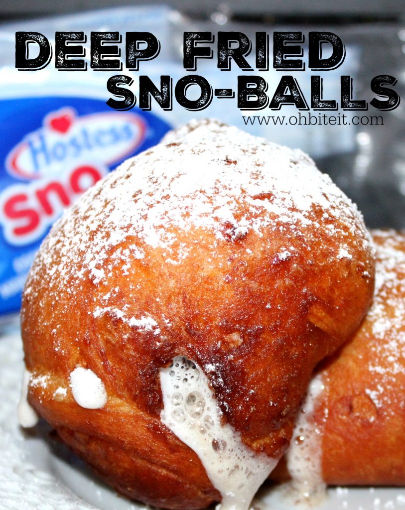 ~Deep Fried Sno-Balls!