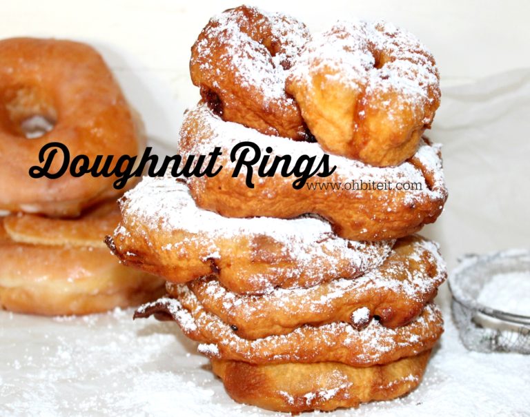 Doughnut Rings! Oh Bite It