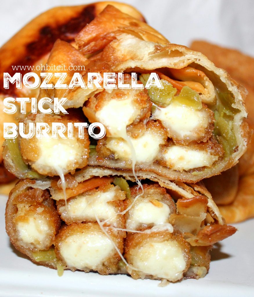 ~Mozzarella Stick Burritos!