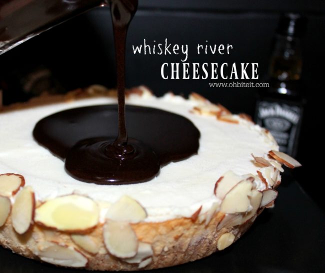 Whiskey River Cheesecake! Oh Bite It
