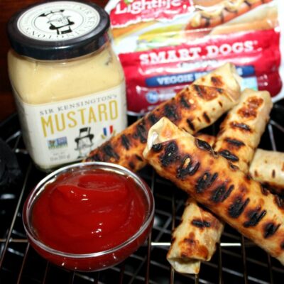 ~Crispy Grilled {meatless) Hot Dogs by Lightlife!