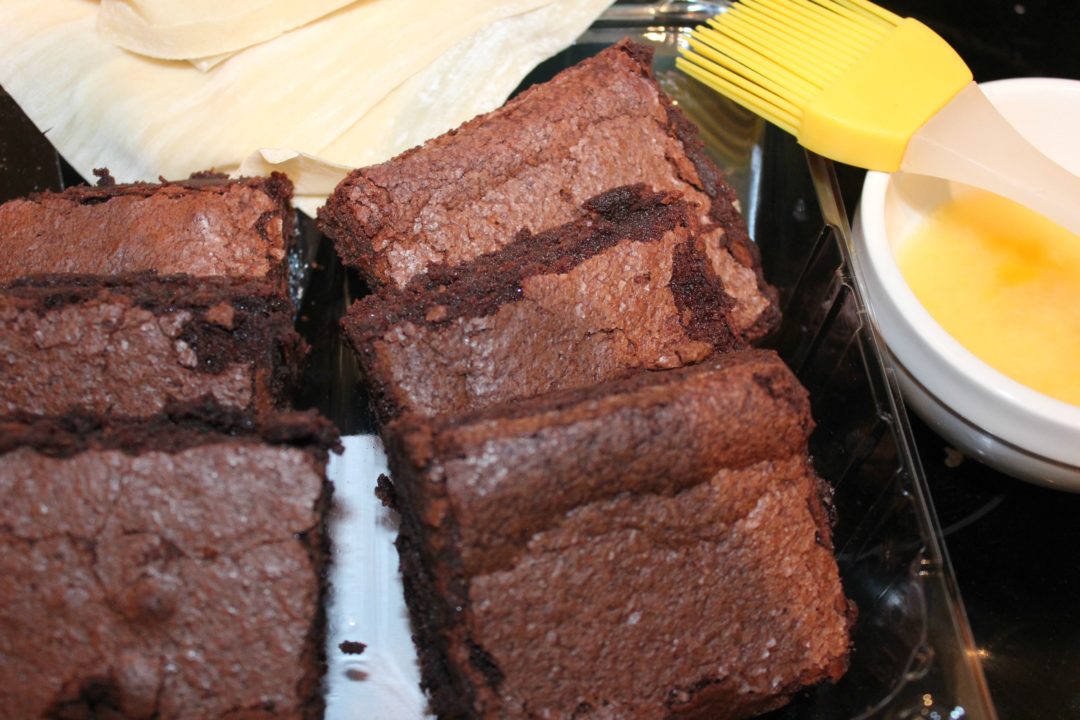 Deep Fried Brownies! Oh Bite It