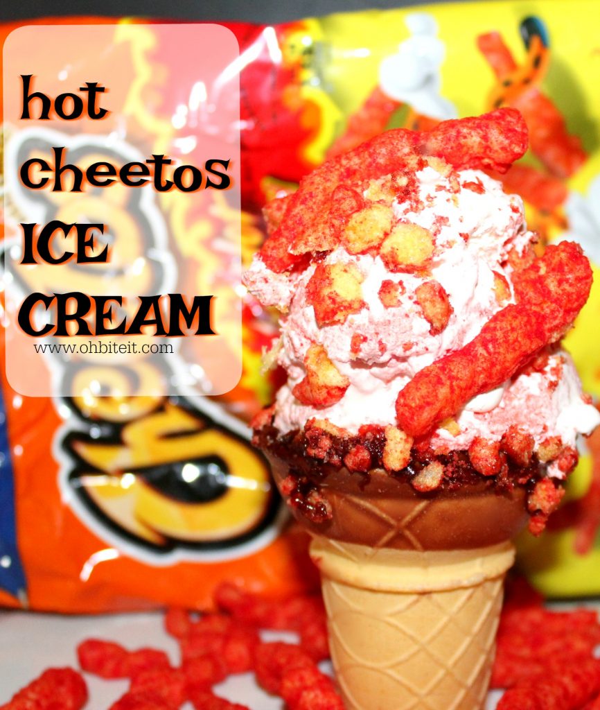 ~Hot Cheetos Ice Cream!