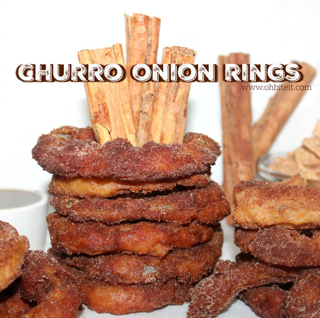 ~Churro Onion Rings!