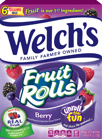~Welch’s Fruit Rolls!