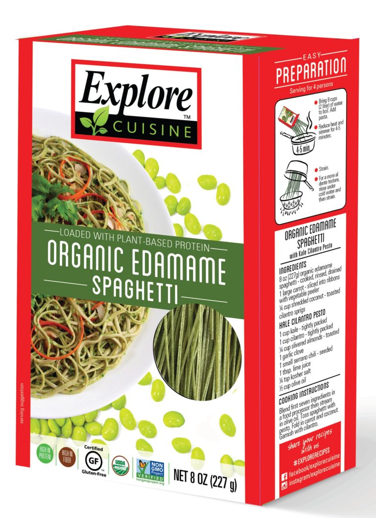 Explore Cuisine Edamame Spaghetti! Oh Bite It