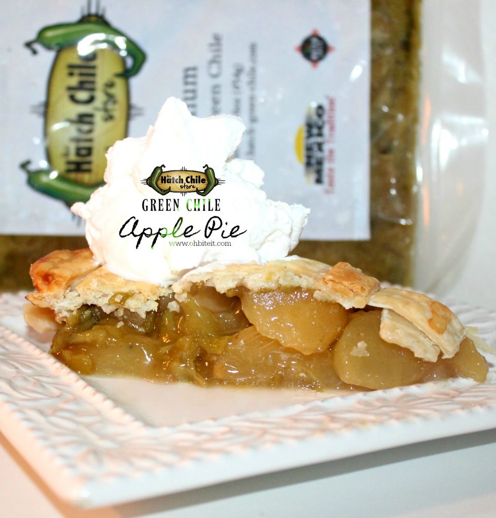 ~Green Chile Apple Pie!