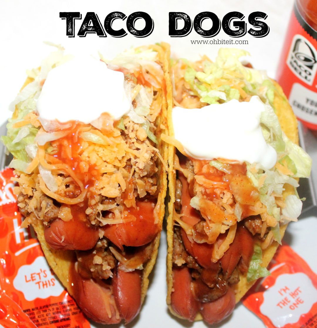 Taco Dogs! Oh Bite It