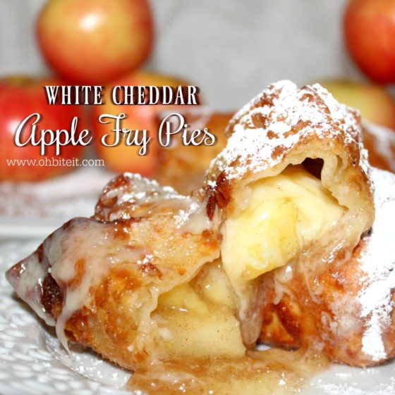 ~White Cheddar Apple Fry Pies!
