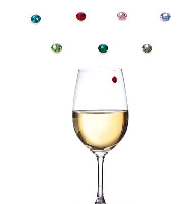 ~Bliss Home Swarovski Crystal Magnetic Wine Charms!