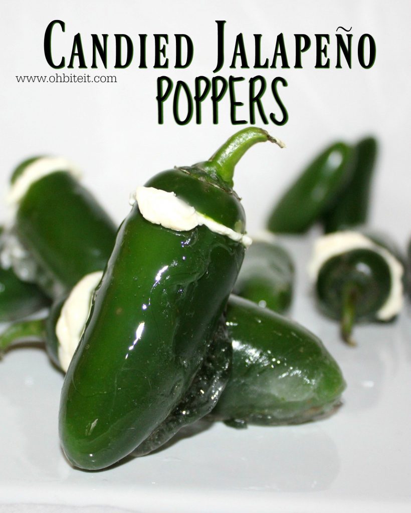 ~Candied Jalapeno Poppers!
