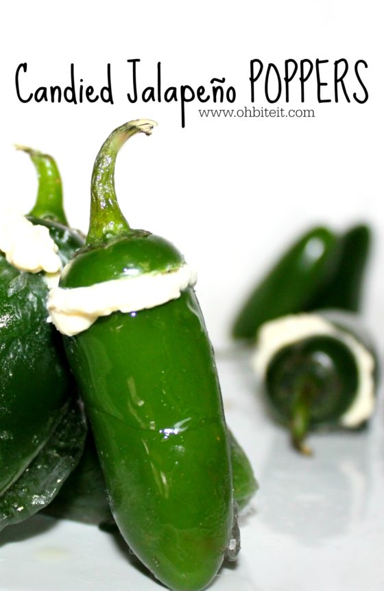 Candied Jalapeno Poppers! Oh Bite It