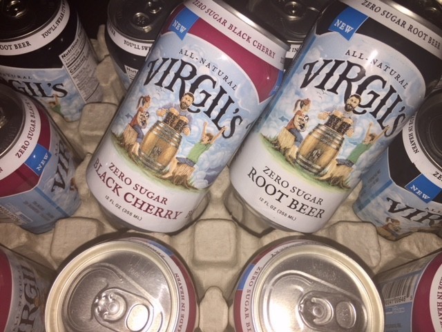 ~Virgil’s ZERO Sugar Soda!