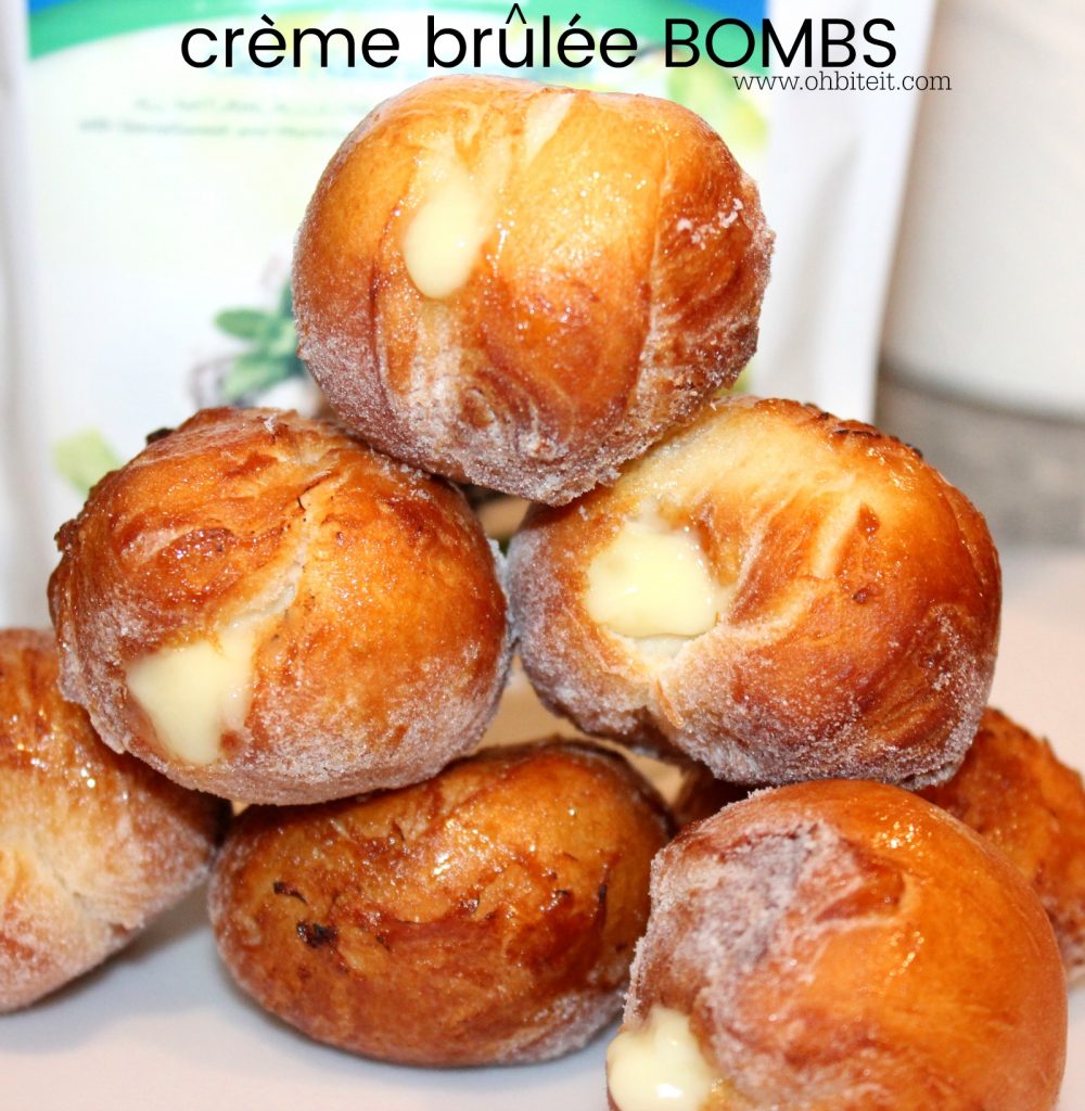 ~Creme Brulee BOMBS! …feat. STEVIA!