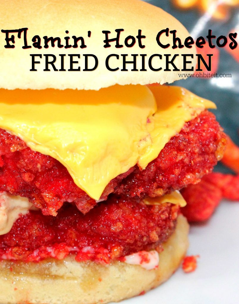 ~XXTRA Flamin’ Hot Cheetos Fried Chicken!