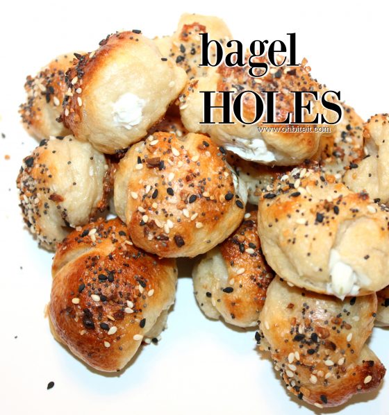 Bagel Holes! Oh Bite It