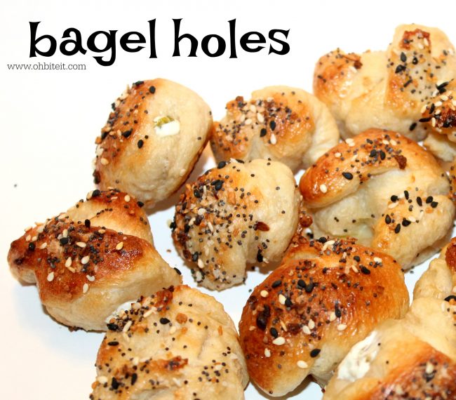 Bagel Holes! Oh Bite It