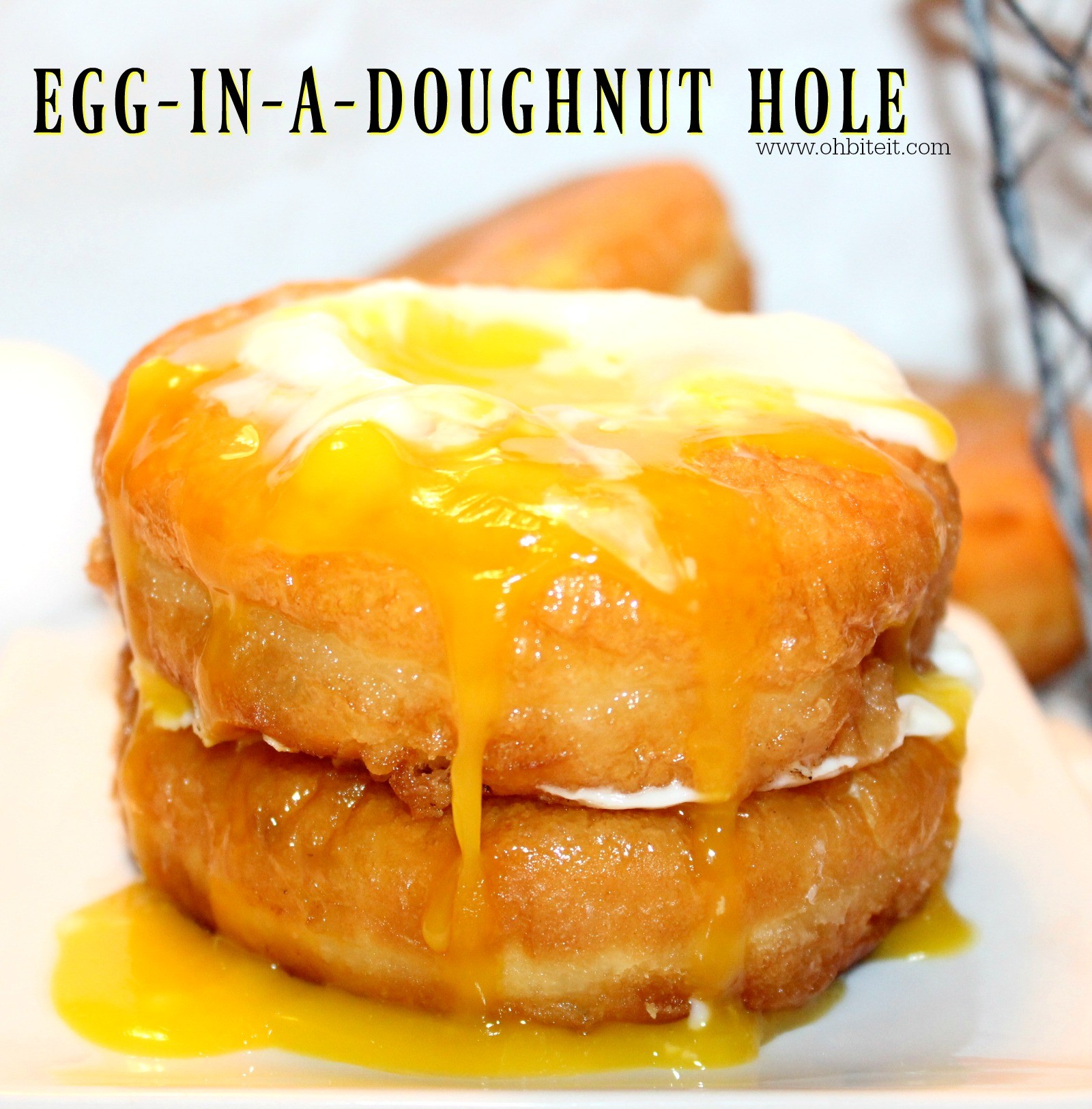 ~Egg-in-a-Doughnut Hole!