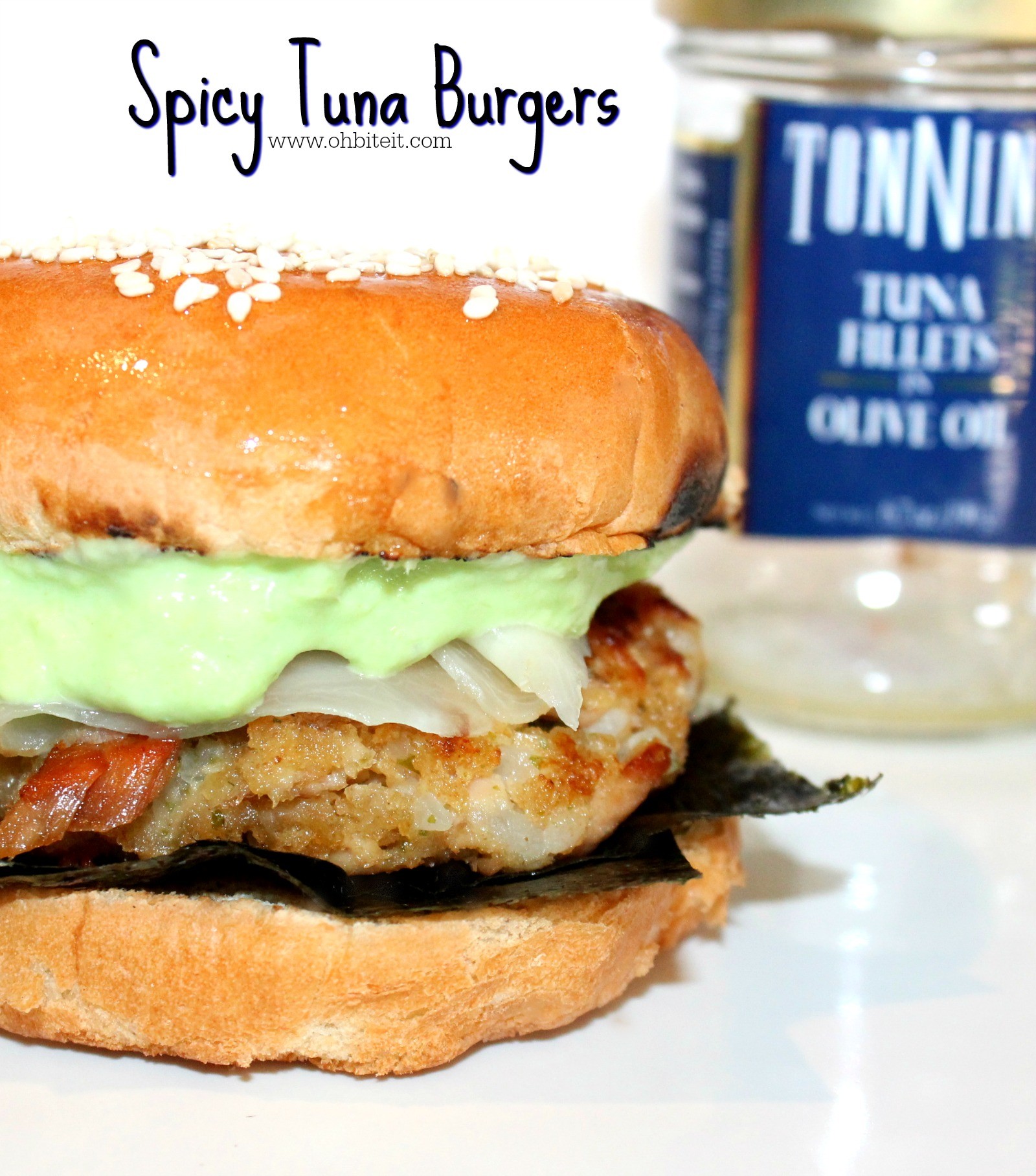 ~Spicy Tuna Burgers … featuring: Tonnino Gourmet Tuna!