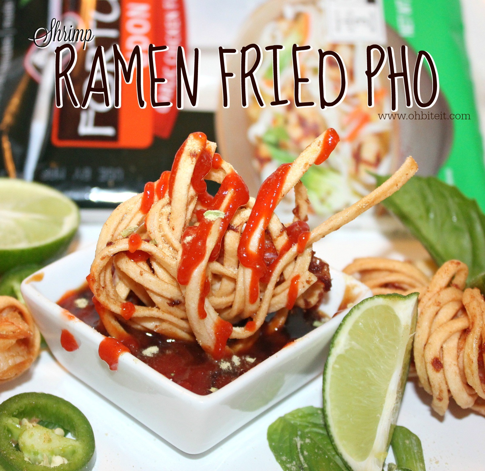 ~Shrimp Ramen Fried Pho – featuring Fortune Ramen!