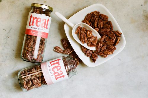 ~TREAT – Hand Made Candied Pecans!