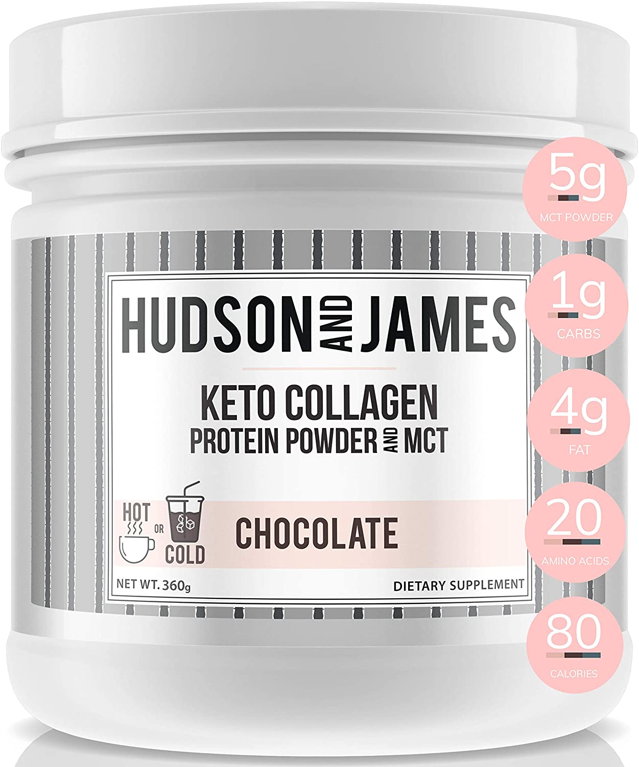 ~Hudson and James – KETO Collagen Protein Powder & MCT!