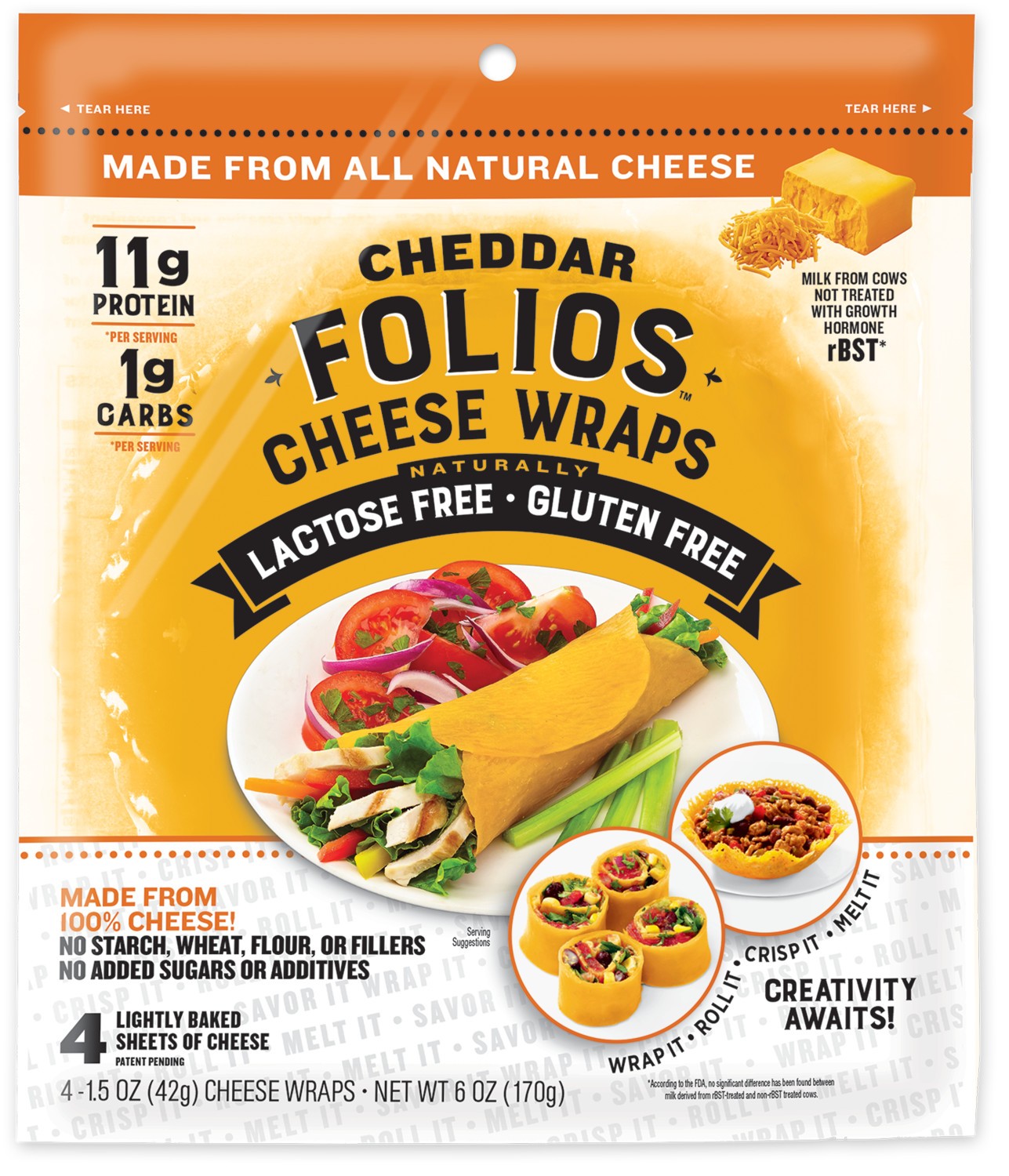 ~FOLIOS Cheese Wraps!