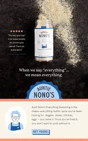 Auntie Nono's – Everything Seasoning! - Oh Bite It