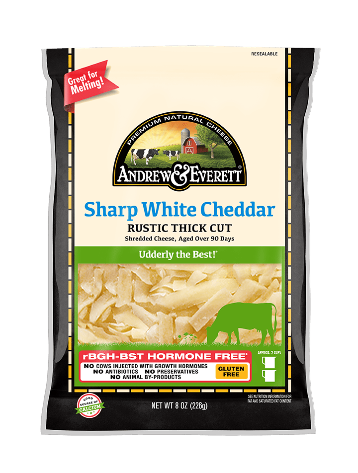~Andrew & Everett® Farm to Table Premium American Cheese!