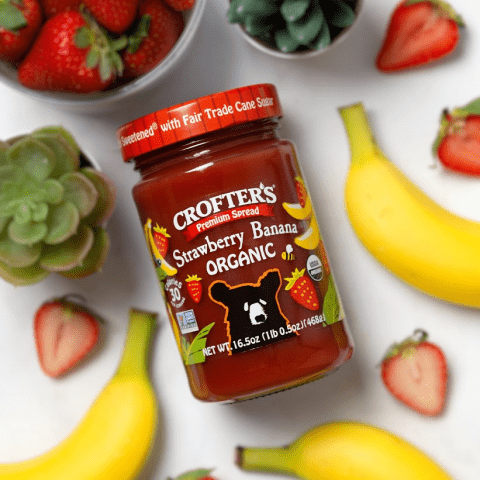 ~Crofter’s Organics – Strawberry Banana Spread!