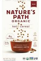~Nature’s Path – KETO Cereal!