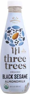 ~three trees – Black Sesame Almondmilk!
